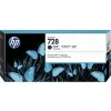 HP 728 Γνήσιο Μελάνι Εκτυπωτή InkJet Matte Μαύρο (3WX25A)