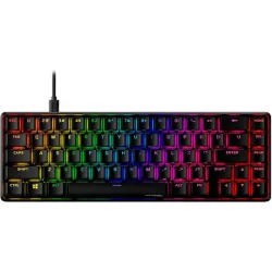 HyperX Alloy Origins 65 Gaming Μηχανικό Πληκτρολόγιο 65% με διακόπτες και RGB φωτισμό (Αγγλικό US) Κόκκινο