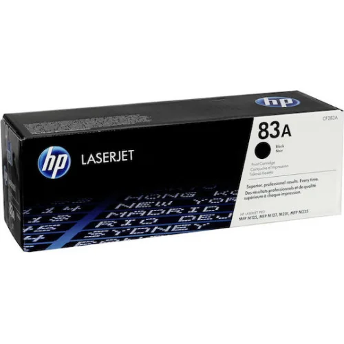 HP 83A Γνήσιο Toner Laser Εκτυπωτή Μαύρο 1500 Σελίδων (CF283A)