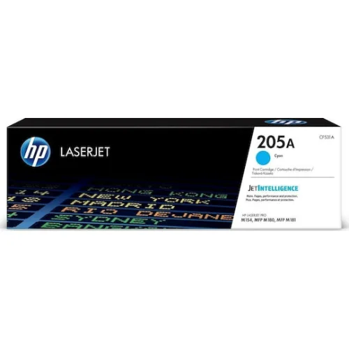 HP 205A Γνήσιο Toner Laser Εκτυπωτή Κυανό 900 Σελίδων (CF531A)