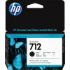 HP 712 Γνήσιο Μελάνι Εκτυπωτή InkJet Μαύρο (3ED70A)