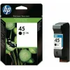 HP 45 Γνήσιο Μελάνι Εκτυπωτή InkJet Μαύρο (51645AE)