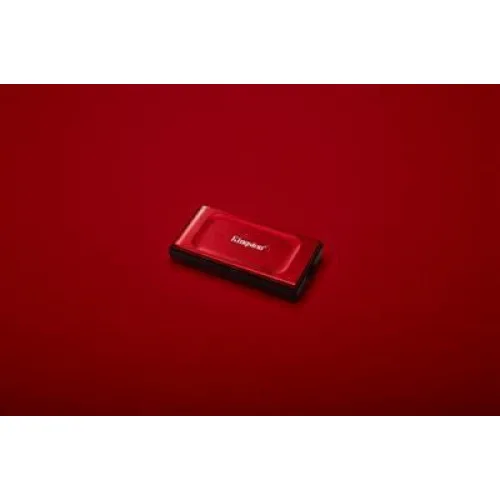 Kingston XS1000 USB-C Εξωτερικός SSD 1TB 1.8" Κόκκινο