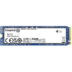 Kingston Nv3 SSD 4TB M.2 NVMe PCI Express 4.0