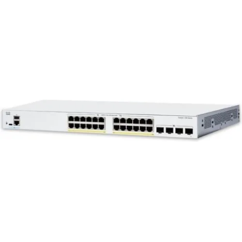 Cisco Cisco Managed L2 PoE+ Switch με 24 Θύρες Gigabit (1Gbps) Ethernet και 4 SFP Θύρες