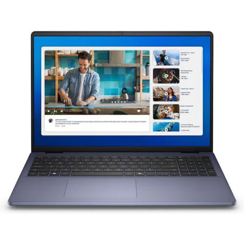 DELL DC16251 Intel Core 5 120U Laptop 40.6 cm (16'') Full HD+ 16 GB DDR5-SDRAM 512 GB SSD Windows 11 Pro Blue
