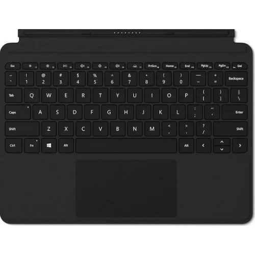 Microsoft Surface Go Signature Type Πληκτρολόγιο με Touchpad για Tablet Αγγλικό UK Μαύρο