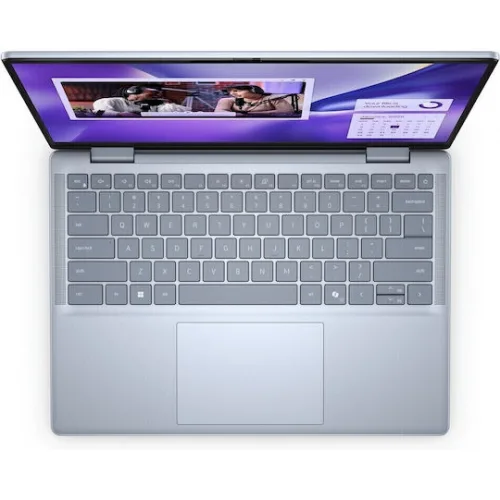 Dell Inspiron 7441 Plus 14" IPS QHD+ (Snapdragon-X Plus X1P-64-100/16GB/1TB SSD/W11 Pro) (International English Keyboard) Ice Blue