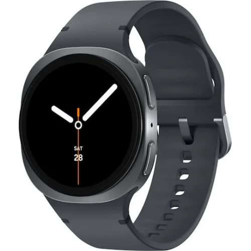 Samsung Galaxy Watch8 Aluminium 40mm Αδιάβροχο με Παλμογράφο (Dark Gray)