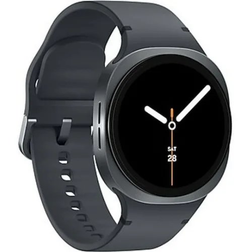 Samsung Galaxy Watch8 Aluminium 40mm Αδιάβροχο με Παλμογράφο (Dark Gray)