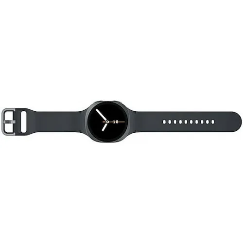 Samsung Galaxy Watch8 Aluminium 40mm Αδιάβροχο με Παλμογράφο (Dark Gray)
