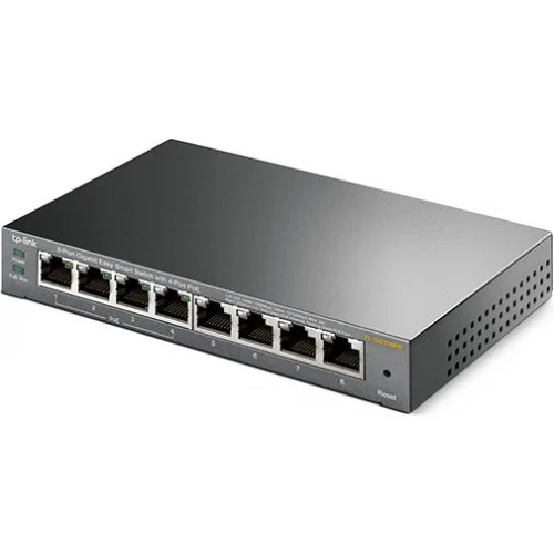 TP-LINK TL-SG108PE v5 Unmanaged L2 PoE Switch με 8 Θύρες Ethernet