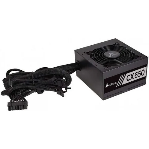 Corsair CORSAIR CX650 650W Μαύρο Τροφοδοτικό Υπολογιστή Full Wired 80 Plus Bronze