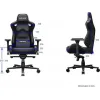 Anda Seat Dark Knight Pro Καρέκλα Gaming Δερματίνης με Ρυθμιζόμενα Μπράτσα Μαύρη