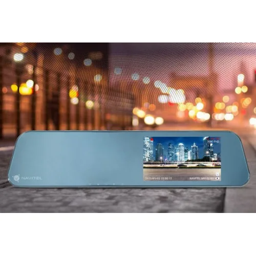 Navitel NV Καθρέπτης με Κάμερα DVR Αυτοκινήτου 1080P με Οθόνη 4.4" με Κλιπ