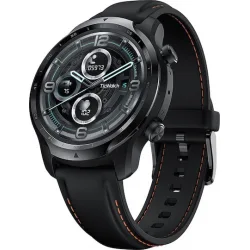 Ticwatch Pro 3 GPS Stainless Steel 48mm Αδιάβροχο Smartwatch με Παλμογράφο (Shadow Black)