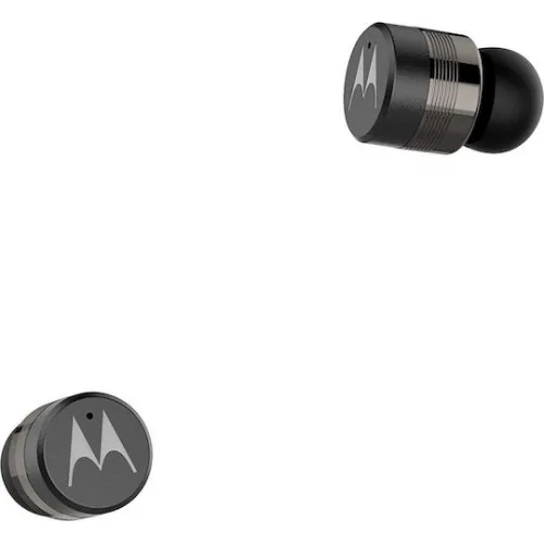 Motorola VerveBuds 400 Bluetooth Handsfree Ακουστικά με Θήκη Φόρτισης Μαύρα