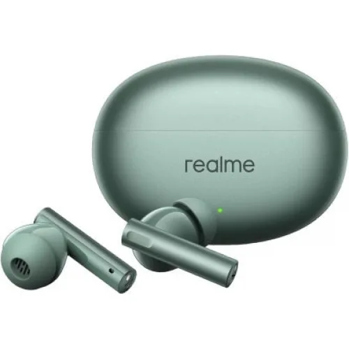 Realme Buds Air 6 Bluetooth Handsfree Ακουστικά με Θήκη Φόρτισης Forest Green