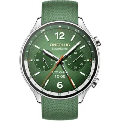 OnePlus Watch 2R Stainless Steel 47mm με Παλμογράφο (Πράσινο)