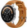 Oppo Watch X Stainless Steel 47mm Αδιάβροχο με Παλμογράφο (Mars Brown)