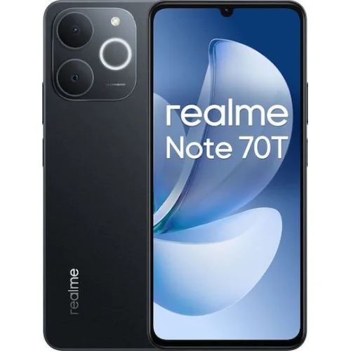 Realme Note 70T Dual SIM (4/128GB) Μαύρο