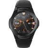 Ticwatch S2 47mm Αδιάβροχο Smartwatch με Παλμογράφο (Μαύρο)