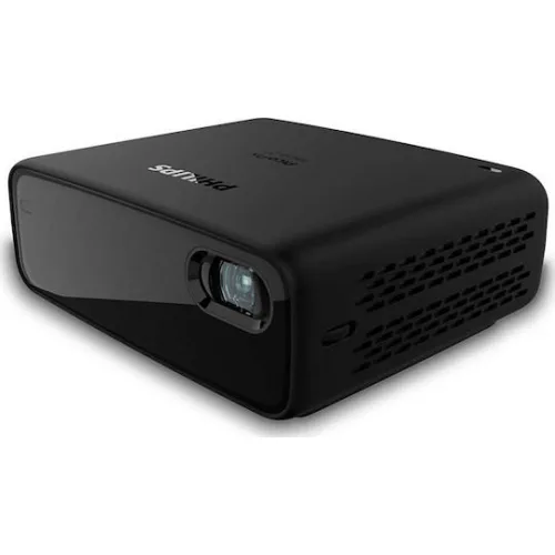 Philips PicoPix Micro 2TV Mini Projector DLP Λάμπας LED με Wi-Fi και Ενσωματωμένα Ηχεία