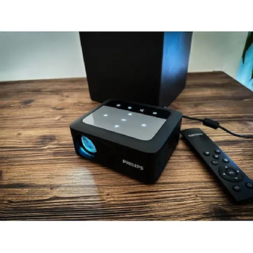 Philips NeoPix 110 Mini Projector DLP HD Λάμπας LED με Wi-Fi και Ενσωματωμένα Ηχεία