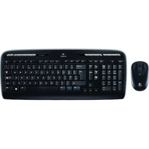 Logitech Wireless Combo MK330 Σετ Πληκτρολόγιο & Ποντίκι Ελληνικό