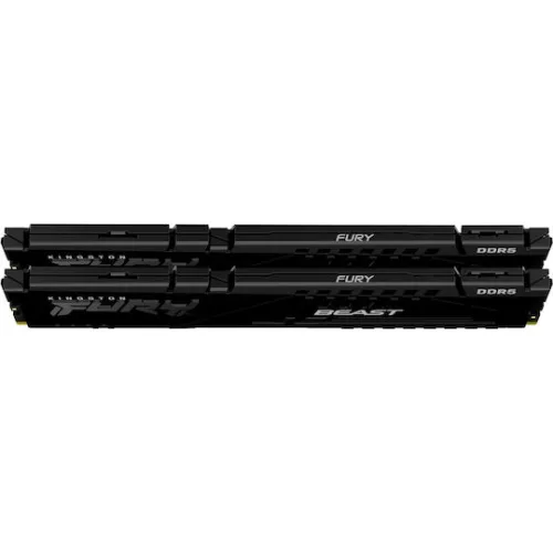 Kingston Fury Beast DDR5 16GB RAM με 2x8GB Modules και Ταχύτητα 5200 για Desktop