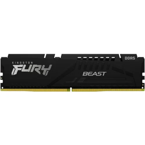 Kingston Fury Beast DDR5 16GB RAM με 2x8GB Modules και Ταχύτητα 5200 για Desktop