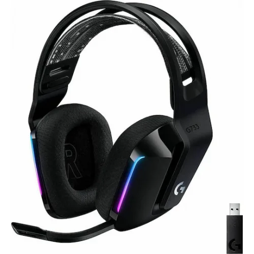 Logitech G733 Ασύρματο Over Ear Gaming Headset με σύνδεση USB