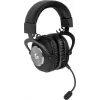 Logitech G PRO X with MIT Blue VO!CE Over Ear Gaming Headset με σύνδεση 2x3.5mm / USB