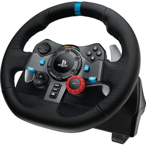 Logitech G29 Driving Force Τιμονιέρα με Πετάλια για PS5 / PS4 / PC / PS3 με 900° Περιστροφής