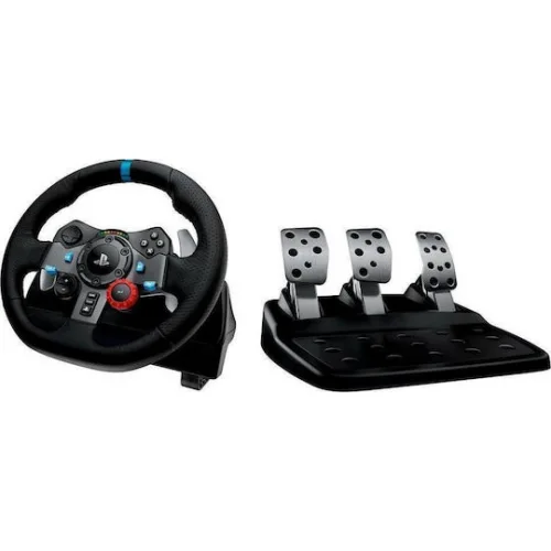 Logitech G29 Driving Force Τιμονιέρα με Πετάλια για PS5 / PS4 / PC / PS3 με 900° Περιστροφής