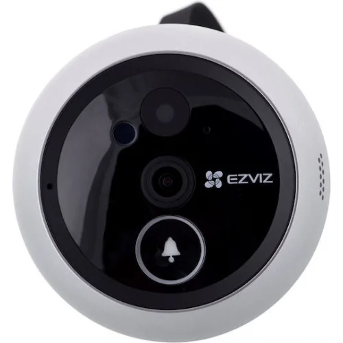 Ezviz CS-DP2C Σετ Θυροτηλεόρασης Wi-Fi Ασημί