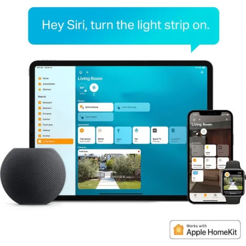 TP-LINK Smart Ταινία LED Wi-Fi 220V RGBW Φως 5m v1.2