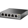 TP-LINK TL-SF1005P v4 Unmanaged L2 PoE Switch με 5 Θύρες Ethernet