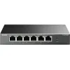 TP-LINK TL-SF1006P v1 Unmanaged L2 PoE+ Switch με 6 Θύρες Ethernet