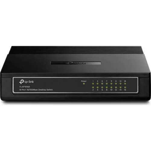 TP-LINK TL-SF1016D v7 Unmanaged L2 Switch με 16 Θύρες Ethernet