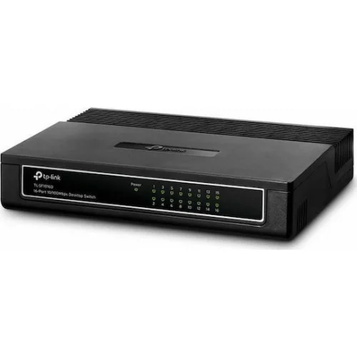 TP-LINK TL-SF1016D v7 Unmanaged L2 Switch με 16 Θύρες Ethernet