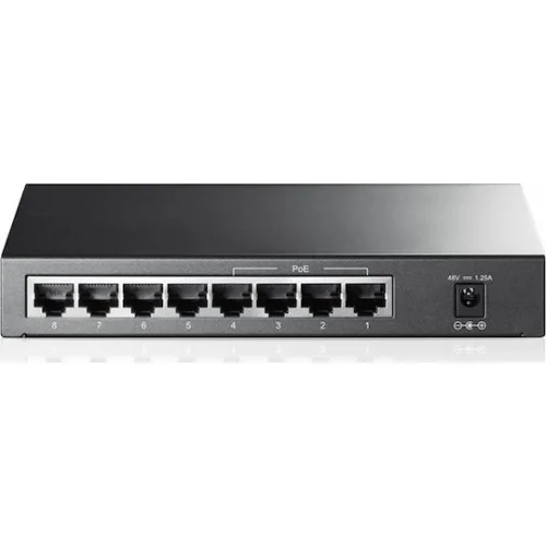 TP-LINK TL-SF1008P v4 Unmanaged L2 PoE Switch με 8 Θύρες Ethernet