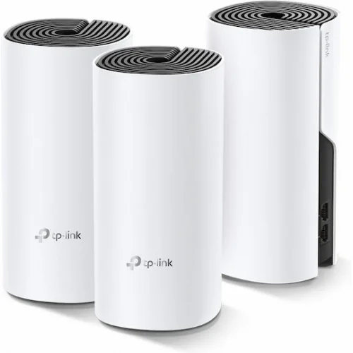 TP-LINK Deco M4 v2 WiFi Mesh Network Access Point Wi‑Fi 5 Dual Band (2.4 & 5GHz) σε Τριπλό Kit