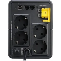 APC Back-UPS 1200VA AVR (Schuko) Line-Interactive 650W με 4 Schuko Πρίζες