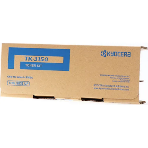 Kyocera TK-3150 Γνήσιο Toner Laser Εκτυπωτή Μαύρο 14500 Σελίδων (1T02NX0NL0)