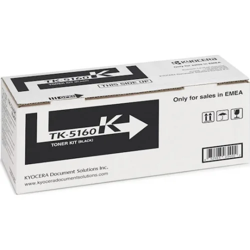 Kyocera TK-5160K Γνήσιο Toner Laser Εκτυπωτή Μαύρο 16000 Σελίδων (1T02NT0NL0)