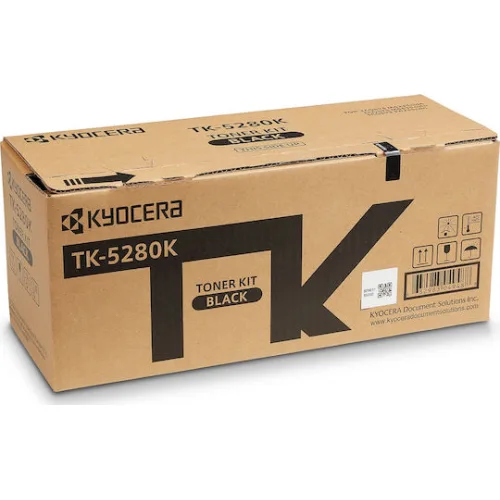Kyocera TK-5280K Γνήσιο Toner Laser Εκτυπωτή Μαύρο 13000 Σελίδων (1T02TW0NL0)