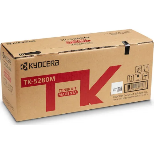 Kyocera TK-5280M Γνήσιο Toner Laser Εκτυπωτή Ματζέντα 11000 Σελίδων (1T02TWBNL0)
