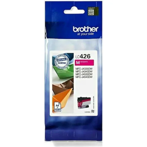 Brother LC426 Γνήσιο Μελάνι Εκτυπωτή InkJet Ματζέντα (LC-426M)