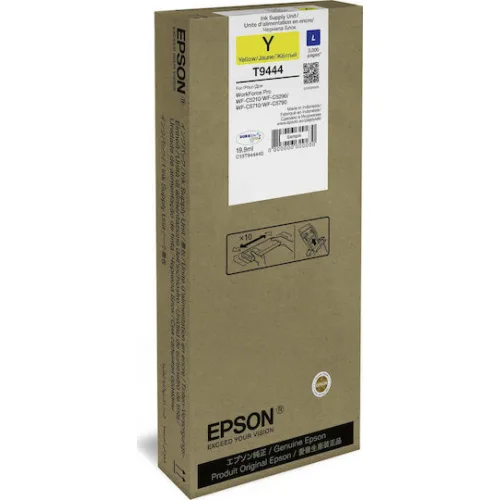 Epson WF-C5xxx L Γνήσιο Μελάνι Εκτυπωτή InkJet Κίτρινο (C13T944440)